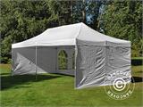 Pop up gazebo FleXtents Xtreme 50 Vintage Style 4x8 m White, incl. 6 sidewalls Pop up gazebo FleXtents Xtreme 50 Vintage Style 4x8 m White, incl. 6 sidewalls