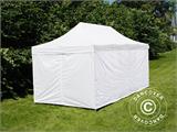 Quick-up telt FleXtents® PRO, Medisinsk & nødtelt, 3x6m, hvit, inkl. 6 sidevegger