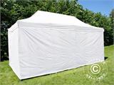 Tenda dobrável FleXtents® PRO, Tenda Médica & Emergência, 3x6m, Branco, incl. 6 paredes laterais