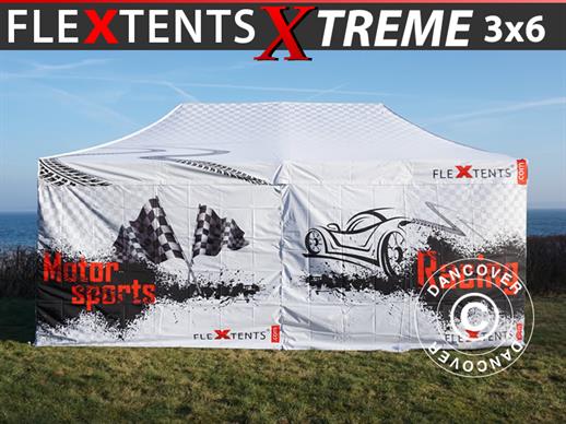 Vouwtent/Easy up tent FleXtents Xtreme 50 Racing 3x6m, Limited edition
