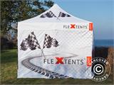 Prekybinė palapinė FleXtents Xtreme 50 Racing 3x6m, Riboto tiražo