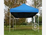 Tente Pliante FleXtents PRO 3x6m Bleu, avec 6 cotés