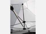 Vouwtent/Easy up tent FleXtents PRO "Arched" 3x6m Wit