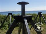 Pop up gazebo FleXtents Basic v.3, 3x6 m Black, incl. 4 sidewalls Pop up gazebo FleXtents Basic v.3, 3x6 m Black, incl. 4 sidewalls