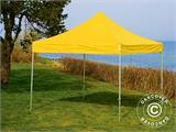 Vouwtent/Easy up tent FleXtents PRO Steel 3x3m Geel