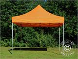 Vouwtent/Easy up tent FleXtents PRO Steel 3x3m Oranje