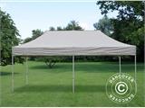 Prekybinė palapinė FleXtents PRO Steel 3x6m Latte, įsk. 6 šonines sienas Prekybinė palapinė FleXtents PRO Steel 3x6m Latte, įsk. 6 šonines sienas
