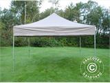 Quick-up telt FleXtents PRO Steel 4x4m Latte