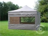 Pop up gazebo FleXtents PRO Steel 4x4 m Latte, incl. 4 sidewalls Pop up gazebo FleXtents PRO Steel 4x4 m Latte, incl. 4 sidewalls