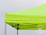 Pop up gazebo FleXtents PRO Steel 4x4 m Neon yellow/green