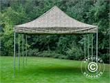Pop up gazebo FleXtents PRO Steel 4x6 m Camouflage/Military, incl. 8 sidewalls Pop up gazebo FleXtents PRO Steel 4x6 m Camouflage/Military, incl. 8 sidewalls