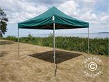 Pop up gazebo FleXtents PRO Steel 3x3 m Green, incl. 4 sidewalls Pop up gazebo FleXtents PRO Steel 3x3 m Green, incl. 4 sidewalls