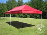 Vouwtent/Easy up tent FleXtents PRO Steel 3x6m Rood