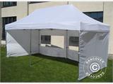 Pop up gazebo FleXtents PRO Steel 3x6 m White, incl. 6 sidewalls Pop up gazebo FleXtents PRO Steel 3x6 m White, incl. 6 sidewalls
