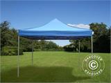 Pop up gazebo FleXtents PRO Steel 4x4 m Blue Pop up gazebo FleXtents PRO Steel 4x4 m Blue
