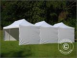 Namiot ekspresowy FleXtents® Steel 12x8m Biały, 8 ścian bocznych w komplecie