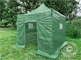 Broeikas FleX 3x3m, PE, Transparant/Groen Broeikas FleX 3x3m, PE, Transparant/Groen