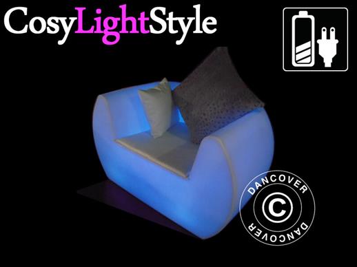 LED Lounge chair, Chill, 117x88x68 cm