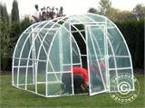 Polytunnel Greenhouse 130, 2.2x3x1.9 m, 6.6 m², Transparent