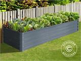 Parterre de fleurs surélevée, 0,9x2,44x0,47m, 1000l, Anthracite
