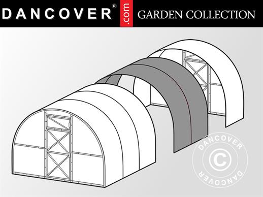 Extension for greenhouse polycarbonate TITAN Arch 60, 6 m², 3x2 m, Silver ONLY
2 PCS. LEFT Extension for greenhouse polycarbonate TITAN Arch 60, 6 m², 3x2 m, Silver ONLY
2 PCS. LEFT