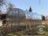 Gewächshaus Polycarbonat TITAN Arch 320, 12m², 3x4m, Silber