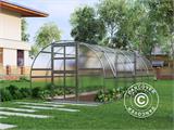 Greenhouse polycarbonate TITAN Arch 320, 18 m², 3x6 m, Silver