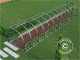 Greenhouse polycarbonate TITAN Arch 320, 36 m², 3x12 m, Silver Greenhouse polycarbonate TITAN Arch 320, 36 m², 3x12 m, Silver