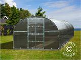 Serre polycarbonate TITAN Arch 320, 36m², 3x12m, Argent