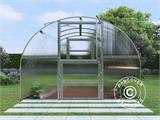 Gewächshaus Polycarbonat TITAN Arch 280, 12m², 3x4m, Silber