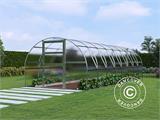 Invernadero de policarbonato TITAN Arch 280, 24m², 3x8m, Plateado Invernadero de policarbonato TITAN Arch 280, 24m², 3x8m, Plateado