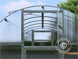Invernadero de policarbonato TITAN Arch 280, 24m², 3x8m, Plateado Invernadero de policarbonato TITAN Arch 280, 24m², 3x8m, Plateado