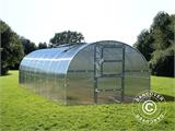 Invernadero de policarbonato TITAN Arch 280, 24m², 3x8m, Plateado Invernadero de policarbonato TITAN Arch 280, 24m², 3x8m, Plateado
