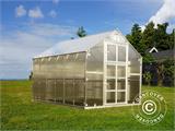 Greenhouse polycarbonate TITAN Classic 480, 4.9 m², 2.35x2.12 m, Silver