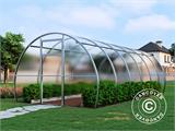 Greenhouse polycarbonate, Strong NOVA 18 m², 3x6 m, Silver Greenhouse polycarbonate, Strong NOVA 18 m², 3x6 m, Silver
