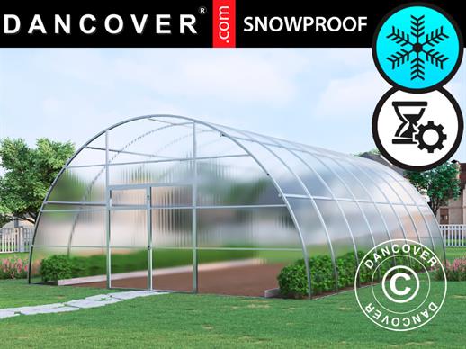 Greenhouse polycarbonate, Strong NOVA 48 m², 6x8 m, Silver