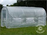 Serre Tunnel 2x4,5x2m, 9m², Transparent Serre Tunnel 2x4,5x2m, 9m², Transparent