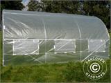 Polytunnel Greenhouse 3x4.5x2 m, 13.5m², Transparent Polytunnel Greenhouse 3x4.5x2 m, 13.5m², Transparent