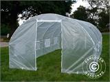 Serre Tunnel 3x6x2m, 18m², Transparent