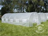 Polytunnel Greenhouse 4x6.6x2 m, 26.4 m², Transparent