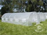 Polytunnel Drivhus 4x6,6x2m, 26,4m², Transparent