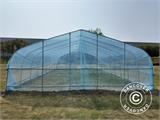 Polytunnel Greenhouse, 6x10x2.5 m, 100-micron PO Film, Transparent Polytunnel Greenhouse, 6x10x2.5 m, 100-micron PO Film, Transparent