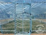 Polytunnel Greenhouse, 6x10x2.5 m, 100-micron PO Film, Transparent Polytunnel Greenhouse, 6x10x2.5 m, 100-micron PO Film, Transparent