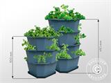 Potato tower, PAUL POTATO, Set w/4 Levels, Anthracite Potato tower, PAUL POTATO, Set w/4 Levels, Anthracite