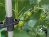 Plantenbak, TOM TOMATO, met stok en waterreservoir, Lichtgrijs