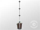 Climbing support, TOMATO BUDDY, Anthracite/Silver