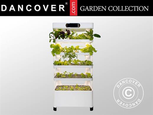 Armario de cultivo hidropónico con LED, 0,77x0,4x1,7m, Blanco Armario de cultivo hidropónico con LED, 0,77x0,4x1,7m, Blanco