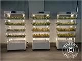 Armario de cultivo hidropónico con LED, 0,77x0,4x1,7m, Blanco Armario de cultivo hidropónico con LED, 0,77x0,4x1,7m, Blanco