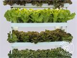 Armario de cultivo hidropónico con LED, 0,77x0,4x1,7m, Blanco Armario de cultivo hidropónico con LED, 0,77x0,4x1,7m, Blanco