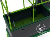 Kutija za sadnice CityJungle uklj. ljetni pokrov, kutija za samozalijevanje, 62x33x128cm, Antracit